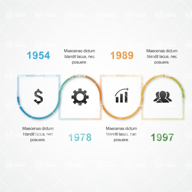 Infographic Templates Collection - Vector, Photoshop, PowerPoint, Google Slides - Vector Business Timeline Infographic Template Concept